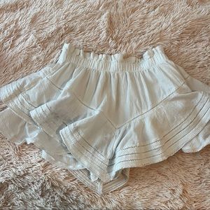 aerie rock and ruffle skirt